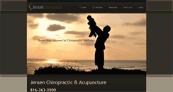 Desktop Screenshot of jensen-chiropractic.com